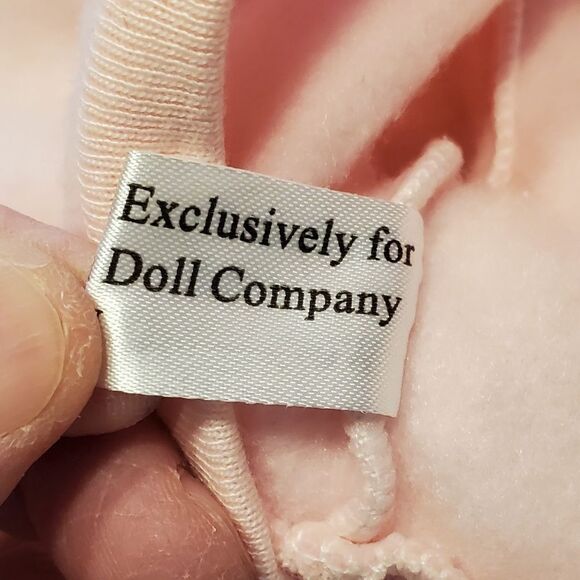 Middleton Reborn Doll Pink Fleece Hooded Jacket Doll Outfit - Picture 6 of 7